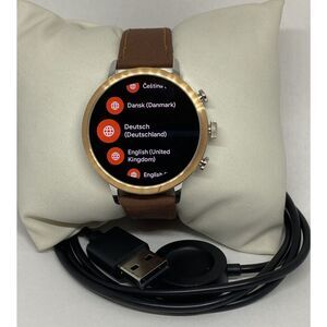 Fossil Gen 4 Authentic Digital Dial Smart Watch Custom Band FTW6016 DC89